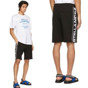 Stella McCartney Black Shared Fleece 23 OBS Shorts XXS $850